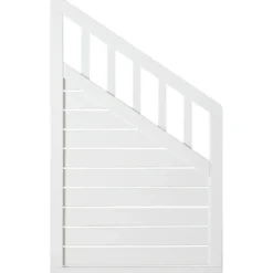 Aitaelementti Jabo Rosmarin 2, 90x150(90)cm valkoinen