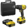 Akkuiskuporakone Stanley FatMax V20 SFMCD715M2K-QW, 2x4.0Ah akuilla + salkku