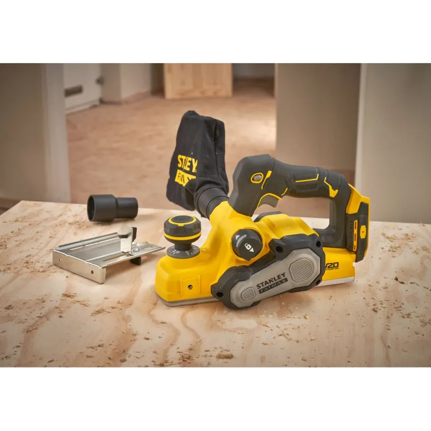 Akkukäsihöylä Stanley Fatmax V20 SFMCW300B-XJ, 18V, ilman akkua