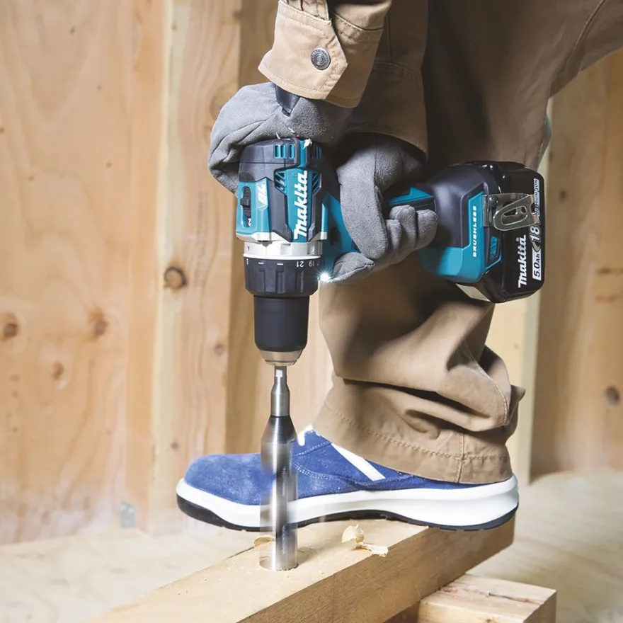Akkuporakone Makita DDF484RTJ, 54/30Nm, 18V, 2x5.0Ah akuilla + Makpac