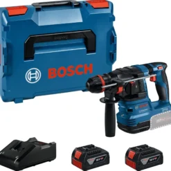 Akkuporavasara Bosch Professional GBH 18V-22 X, 18V, 2x4.0Ah akuilla + L-Boxx