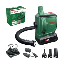 Akkupumppu Bosch EasyInflate 18V-500, 18V, 2.0Ah akulla
