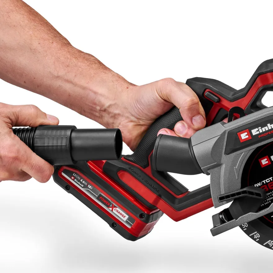 Akkupyörösaha Einhell TP-CS 18/136-C Li BL Solo, 18V, ilman akkua