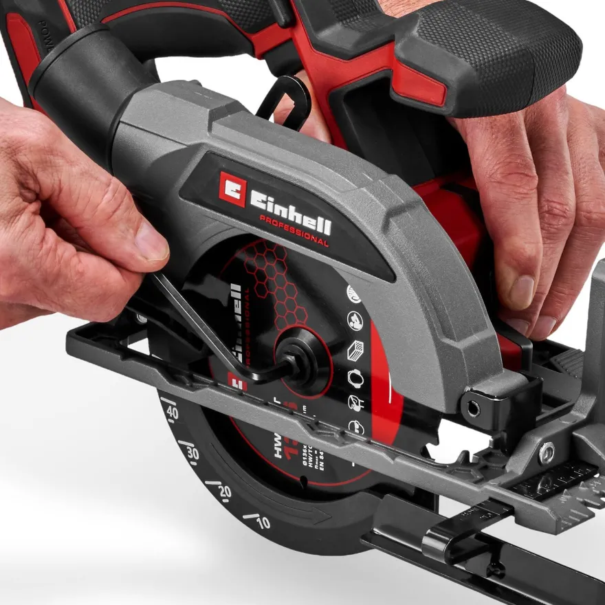 Akkupyörösaha Einhell TP-CS 18/136-C Li BL Solo, 18V, ilman akkua