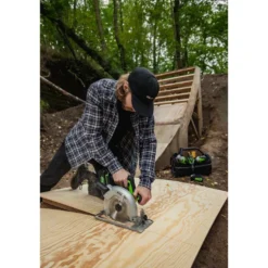 Akkupyörösaha Greenworks GD24CS, 24V, ilman akkua