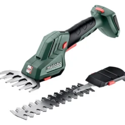 Akkuruohonleikkuri Metabo RM 36-18 LTX BL 36 sisältää 2x5.2 Ah akkuja ja laturin