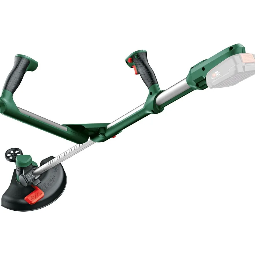 Akkutrimmeri Bosch UniversalGrassCut 18-260, 18V, 2x2.0Ah akuilla