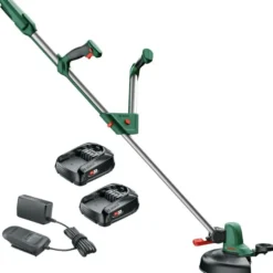 Akkutrimmeri Bosch UniversalGrassCut 18-260, 18V, 2x2.0Ah akuilla
