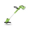 Akkutrimmeri Greenworks G40LTK, 40V, 2x2Ah akuilla