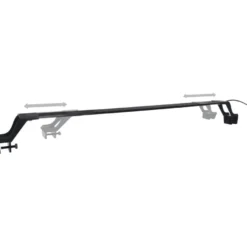 Akvaarion LED-valo kiinnittimillä 75-90 cm valkoinen
