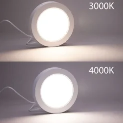 Alasvalo FTLIGHT Luce, 12W, 950lm, 3000K/4000K, IP44/IP20, himmennettävä, upotettava, pyöreä