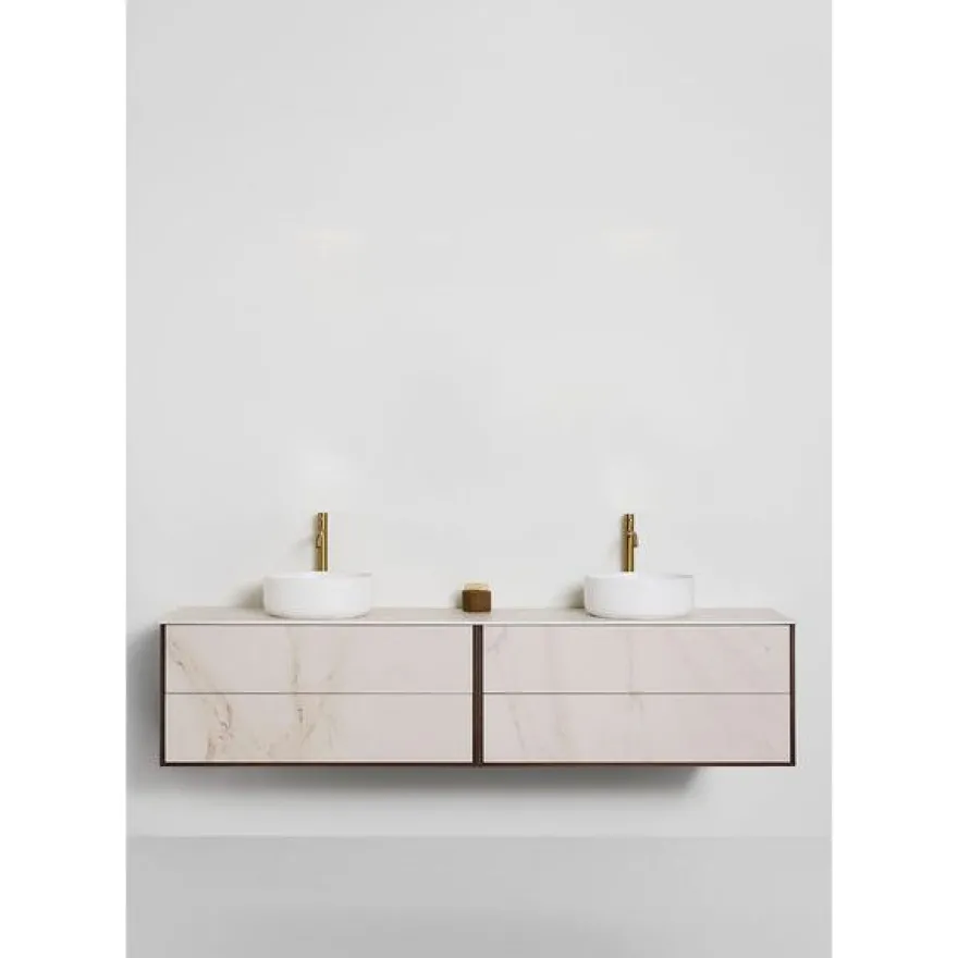 Allaskaappi Hafa Edge Stone, 462x2010x462mm, 4 ltk, savu tammi