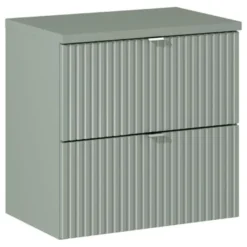 Allaskaappi Interia Stripes, laatikoilla, vihreä, eri kokoja