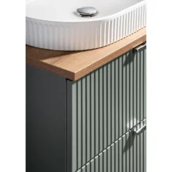 Allaskaappi Interia Stripes, laatikoilla, vihreä, eri kokoja