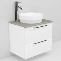 Allaskaappi ja Peak-allas Noro Flexline 12, 600mm, marmoritaso, eri värejä