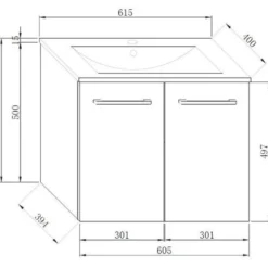 Allaskaappi Lektar Indoor Kaisla, pvc, ovilla, valkoinen, eri kokoja