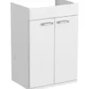 Allaskaappi Polaria AK 11163, 420x620x300mm, valkoinen
