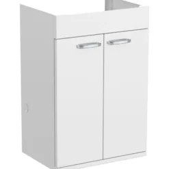 Allaskaappi Polaria AK 11163, 420x620x300mm, valkoinen