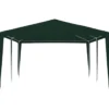 Ammattilaisten juhlateltta 4x6 m vihreä 90 g/m²