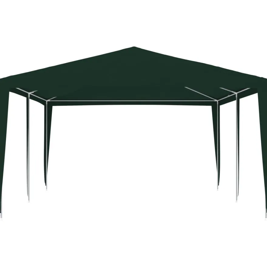 Ammattilaisten juhlateltta 4x6 m vihreä 90 g/m²