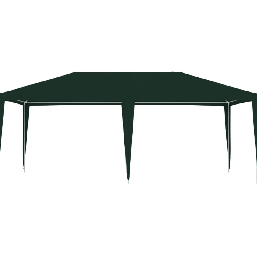 Ammattilaisten juhlateltta 4x6 m vihreä 90 g/m²