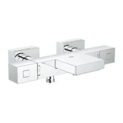 Amme- ja suihkutermostaatti Grohe Grohtherm Cube, kromi (34497000)