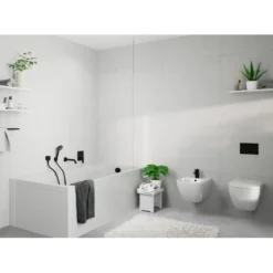 Ammeputki Hansgrohe Vernis Blend, piiloasennus, mattamusta