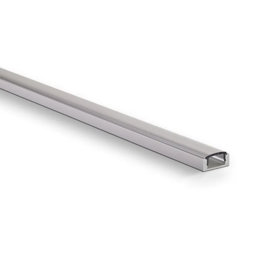 Asennusprofiili Airam Slimline 7 Apus II LED-nauhalle, pinta-asennus, opaali, 2m