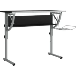 Askartelypöytä 110x53x(58-87)cm, eri värejä