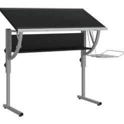 Askartelypöytä 110x53x(58-87)cm, eri värejä