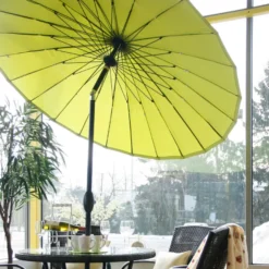 Aurinkovarjo Home4you Shanghai, Ø213cm, vihreä