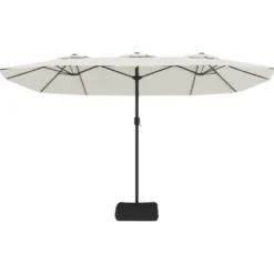 Aurinkovarjo kaksipäinen LED-valot, 449x245 cm, eri värejä (28440)