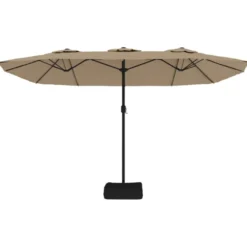 Aurinkovarjo kaksipäinen LED-valot, 449x245 cm, eri värejä (28440)