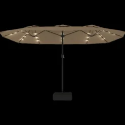 Aurinkovarjo kaksipäinen LED-valot, 449x245 cm, eri värejä (28440)