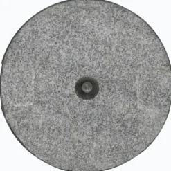 Aurinkovarjon alusta graniitti 20 kg pyöreä musta