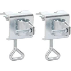 Aurinkovarjon kiinnikkeet parvekkeelle 2 kpl 32 mm teräs (03384)