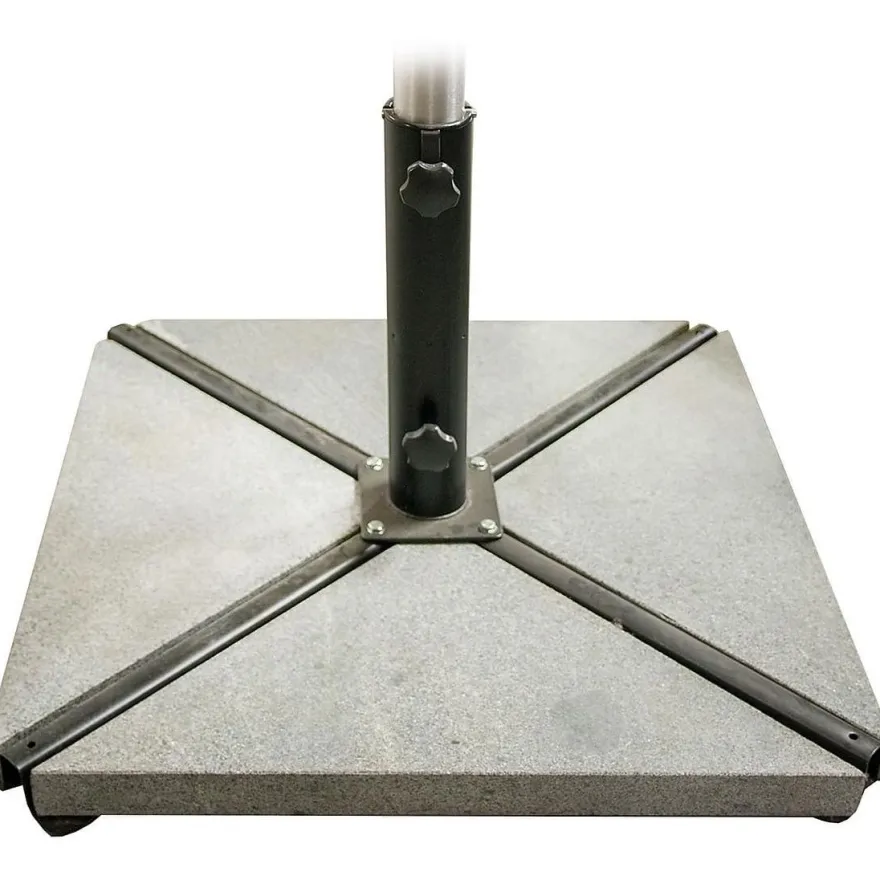 Aurinkovarjon painot, 4 kpl, 58kg, betoni