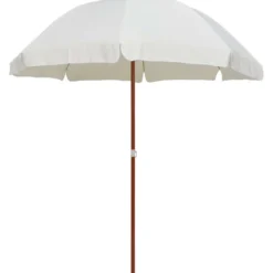 Aurinkovarjo terästanko 240 cm hiekka
