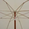 Aurinkovarjo terästanko 180 cm hiekka