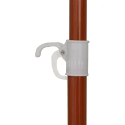 Aurinkovarjo terästanko 180 cm hiekka