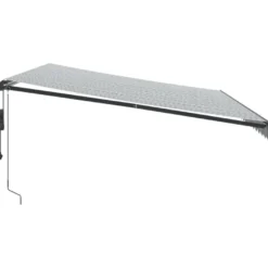 Automaattimarkiisi, LED-valoilla, eri värejä ja kokoja (07207)