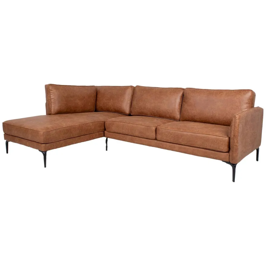 Avokulmasohva Home4You Sofia 257x168cm, 4-istuttava, vasen
