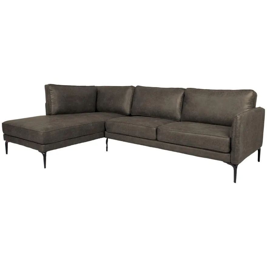 Avokulmasohva Home4You Sofia 257x168cm, 4-istuttava, vasen