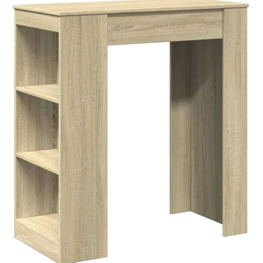 Baaripöytä teknisestä puusta, 95x47x103,5 cm, eri värejä ja malleja (42973)