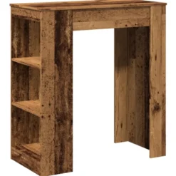 Baaripöytä teknisestä puusta, 95x47x103,5 cm, eri värejä ja malleja (42973)