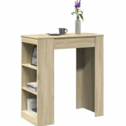 Baaripöytä teknisestä puusta, 95x47x103,5 cm, eri värejä ja malleja (42973)
