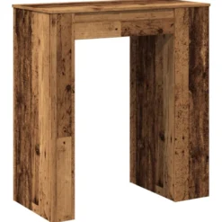 Baaripöytä teknisestä puusta, 95x47x103,5 cm, eri värejä ja malleja (42973)