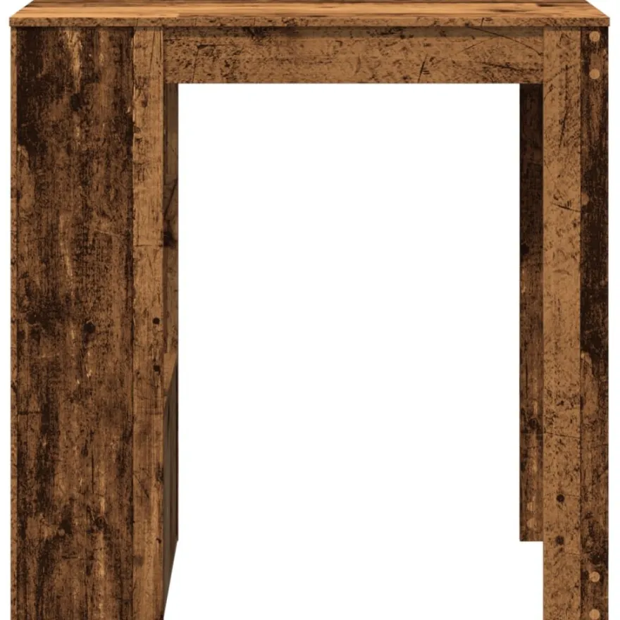 Baaripöytä/telineet tekninen puu, 102x50x103,5 cm, eri värejä (42970)