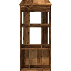 Baaripöytä/telineet tekninen puu, 102x50x103,5 cm, eri värejä (42970)