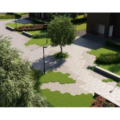 Betonilaatta Rudus Gaala 45, 560x430x45mm, harmaa